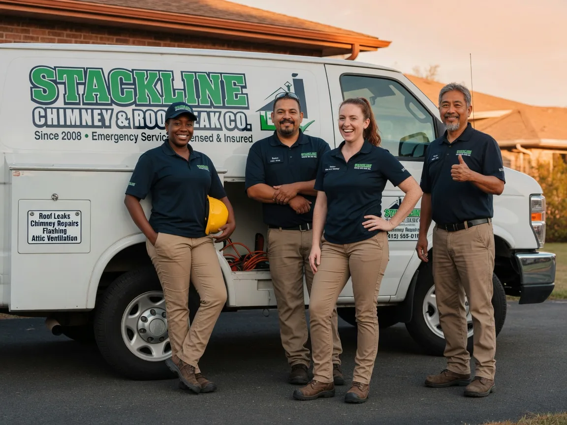 Chimney flashing repair company in Belmont, NC
